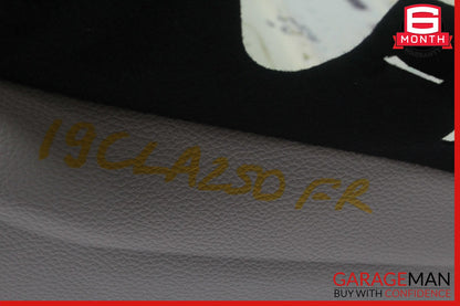 14-20 Mercedes W117 CLA250 Front Right Side Top Upper Seat Cushion Cover OEM