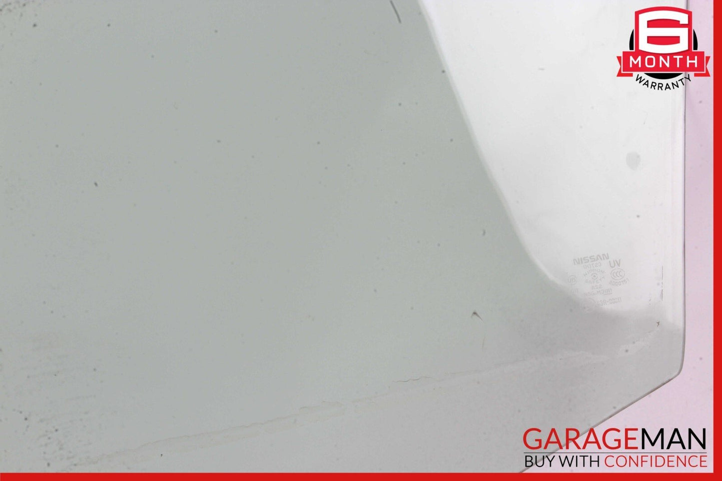 11-12 Nissan Leaf Front Right Passenger Side Door Glass Window