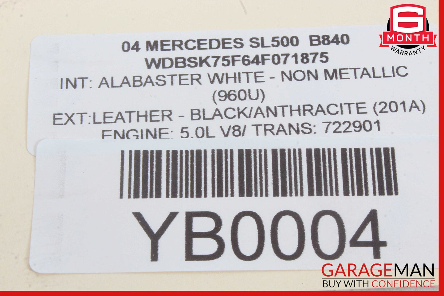 03-04 Mercedes R230 SL500 SL600 SL55 AMG Amplifier Amp Bose Audio Sound OEM