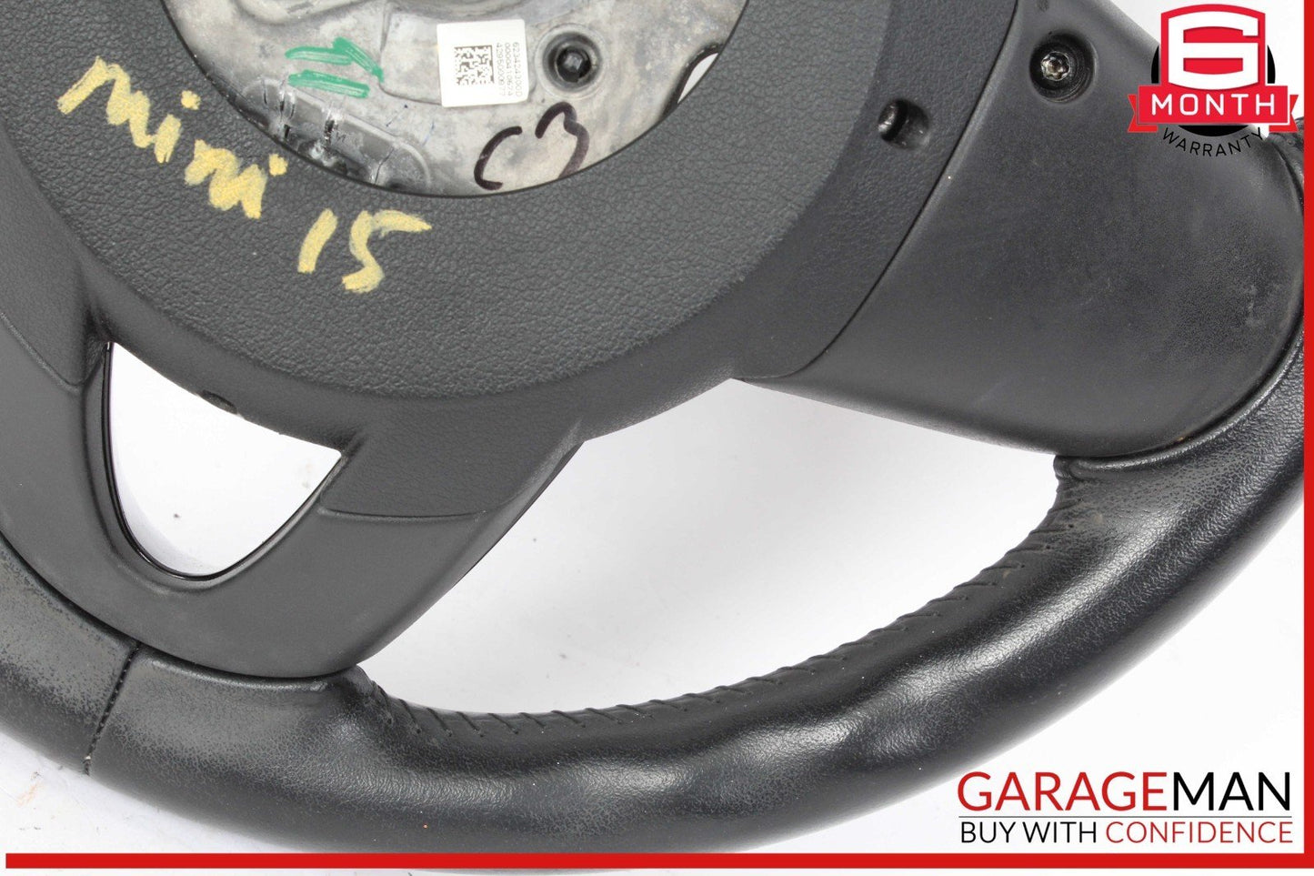 14-21 Mini Cooper Front Left Driver Side Steering Wheel Black OEM