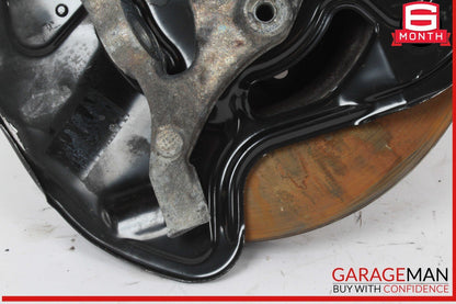 10-16 Mercedes W212 E350 Front Left Side Spindle Knuckle Hub w/ Rotor Disc OEM