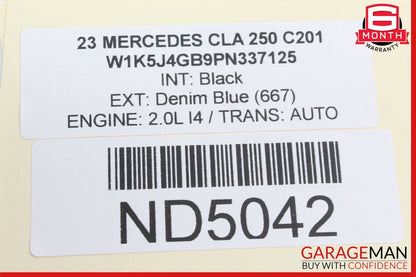20-25 Mercedes W118 CLA250 GLB250 Front Left Driver Side Exterior Door Handle