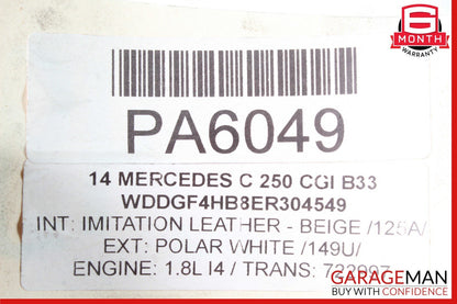 12-15 Mercedes C250 SLK250 7G Tranny Automatic Transmission Assy 722.997 78k