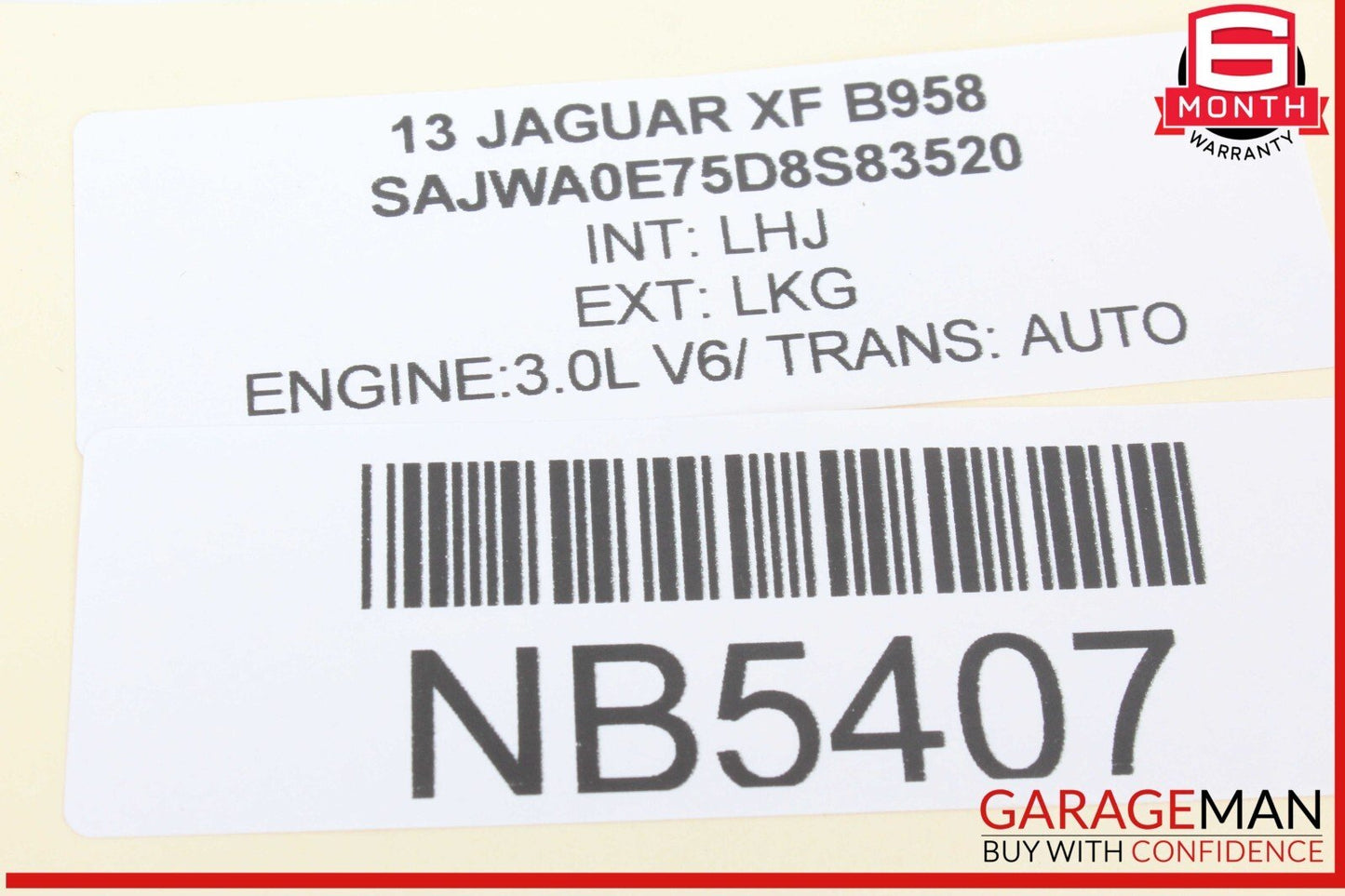 12-15 Jaguar XF XFR X250 Radio Navigation Info Display Screen DX2310E889AE OEM