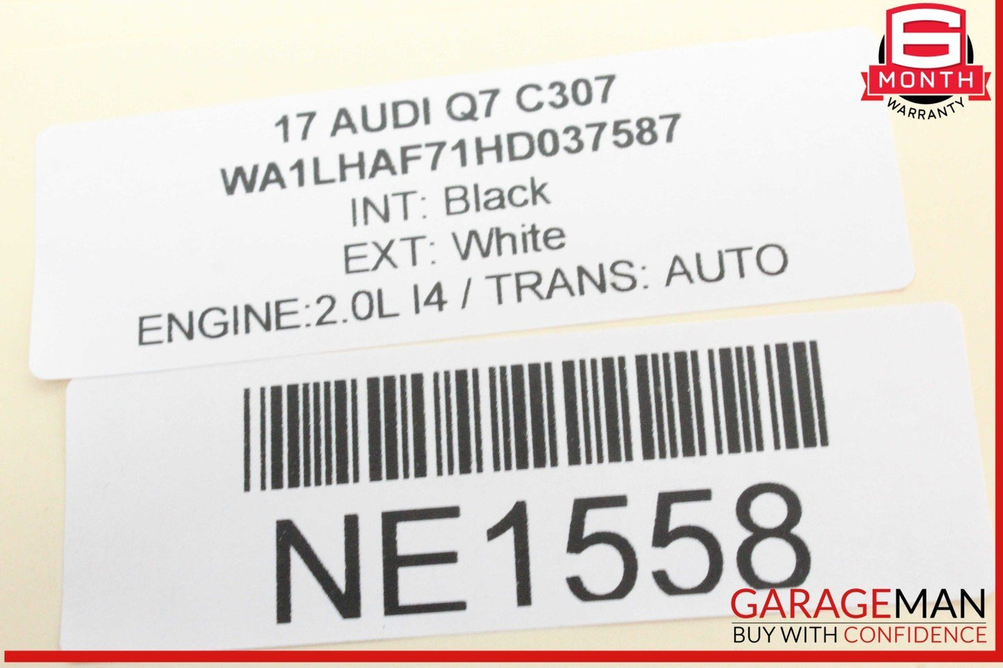17-19 Audi Q7 Body Comfort Control Module Unit BCM 8W0907064CD OEM