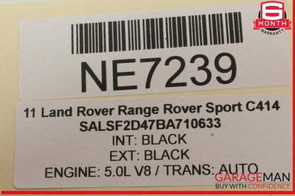 10-13 Land Rover Range Rover Sport Rear Right Side Window Regulator Motor OEM