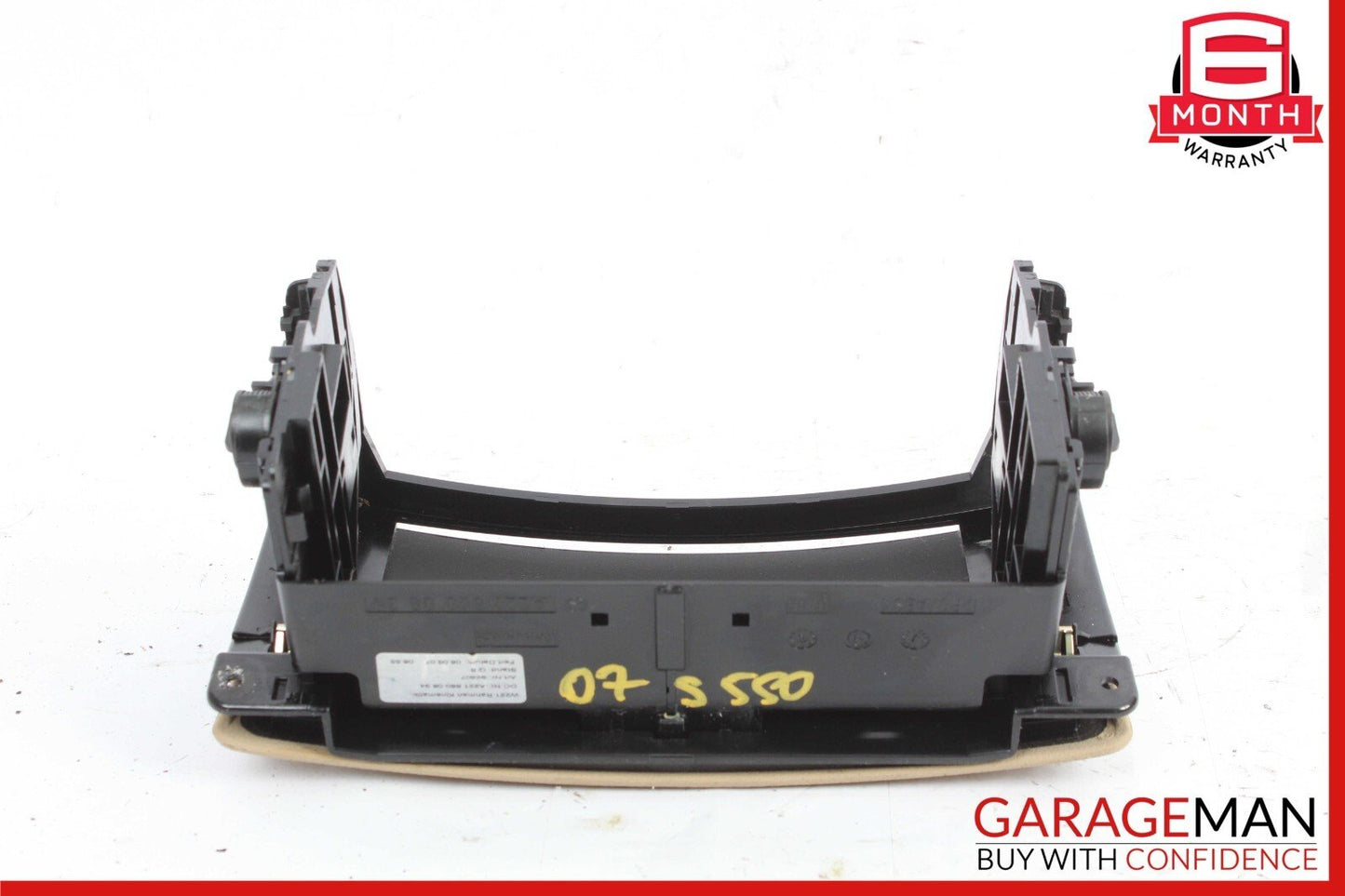 07-13 Mercedes W221 S550 S65 AMG Dash Console CD Player Cover Trim Panel OEM