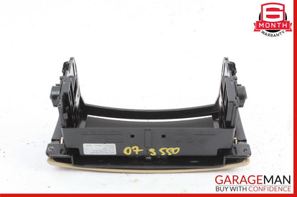 07-13 Mercedes W221 S550 S65 AMG Dash Console CD Player Cover Trim Panel OEM