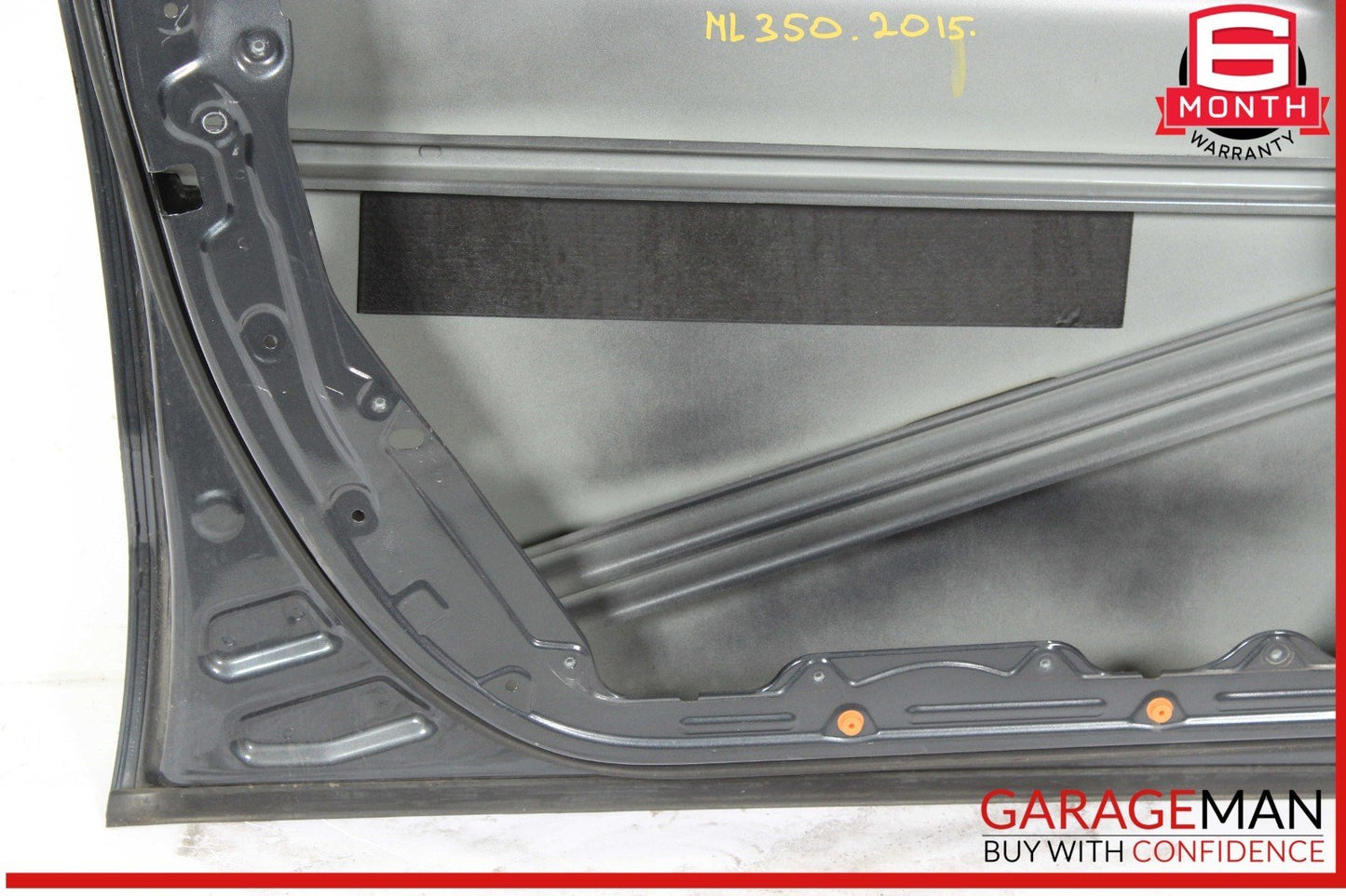 12-19 Mercedes W166 ML350 GL550 Front Left Driver Side Exterior Door Shell OEM