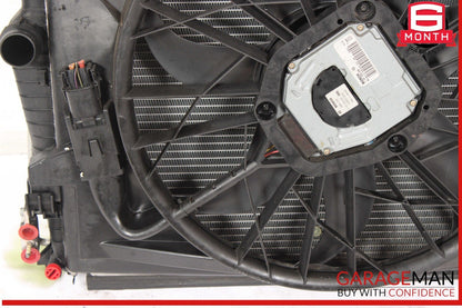 03-06 Mercedes R230 SL500 CLS500 Engine Cooling Radiator A/C Air Condenser Assy