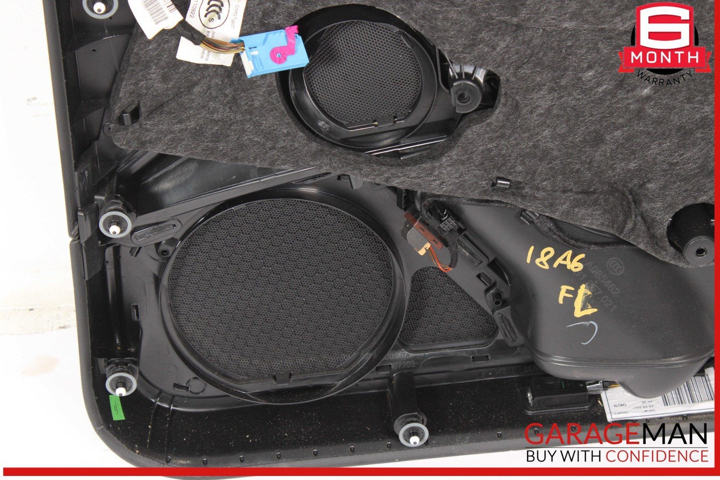 12-18 Audi A6 Front Left Side Interior Door Panel 4G1867103AD OEM