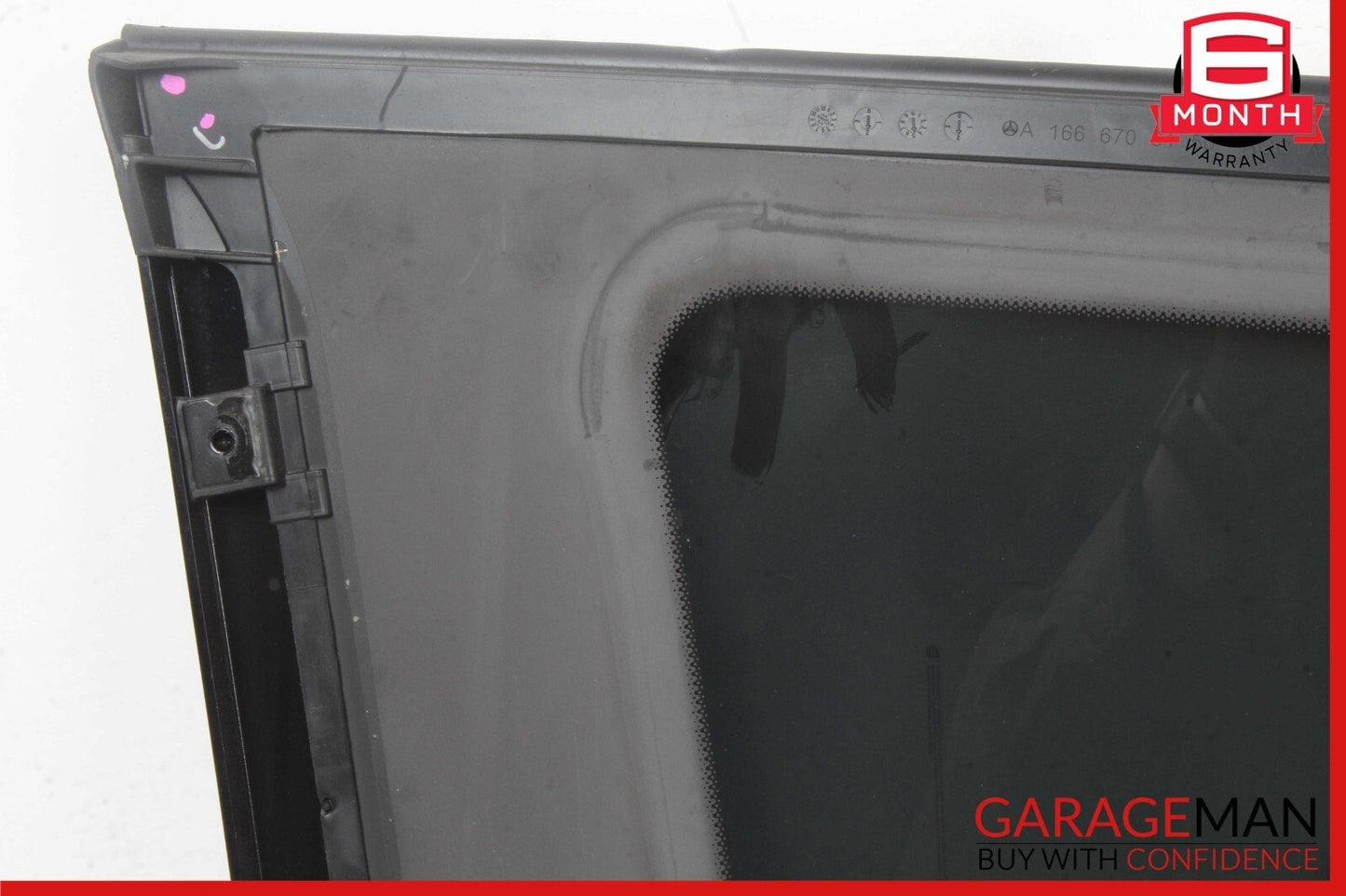 13-19 Mercedes X166 GL450 GLS550 Rear Right Side Quarter Window Glass OEM