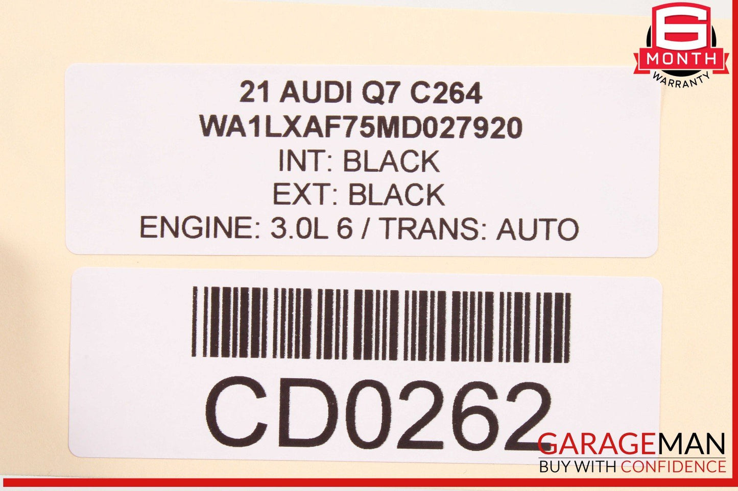 20-24 Audi Q7 Rear Right Passenger Side Interior Door Panel Trim OEM