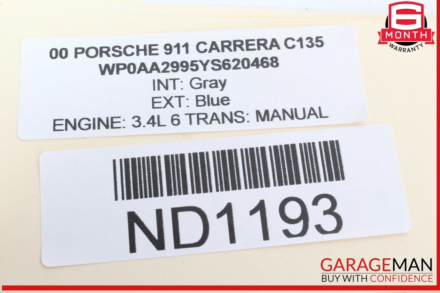 97-04 Porsche 911 996 Carrera Front Left Side Axle Wheel Hub Knuckle Spindle