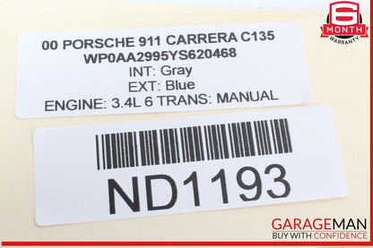 97-04 Porsche 911 996 Carrera Front Left Side Axle Wheel Hub Knuckle Spindle