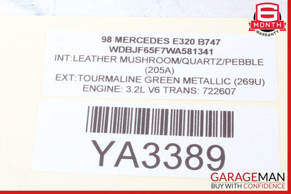 96-02 Mercedes W210 E320 E430 Front Right or Left Seat Headrest Head Rest OEM