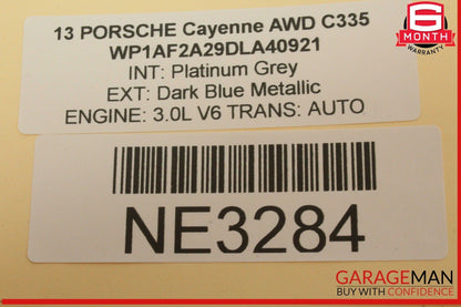 11-18 Porsche Cayenne 958 AWD Rear Left Driver Side Window Regulator Motor OEM