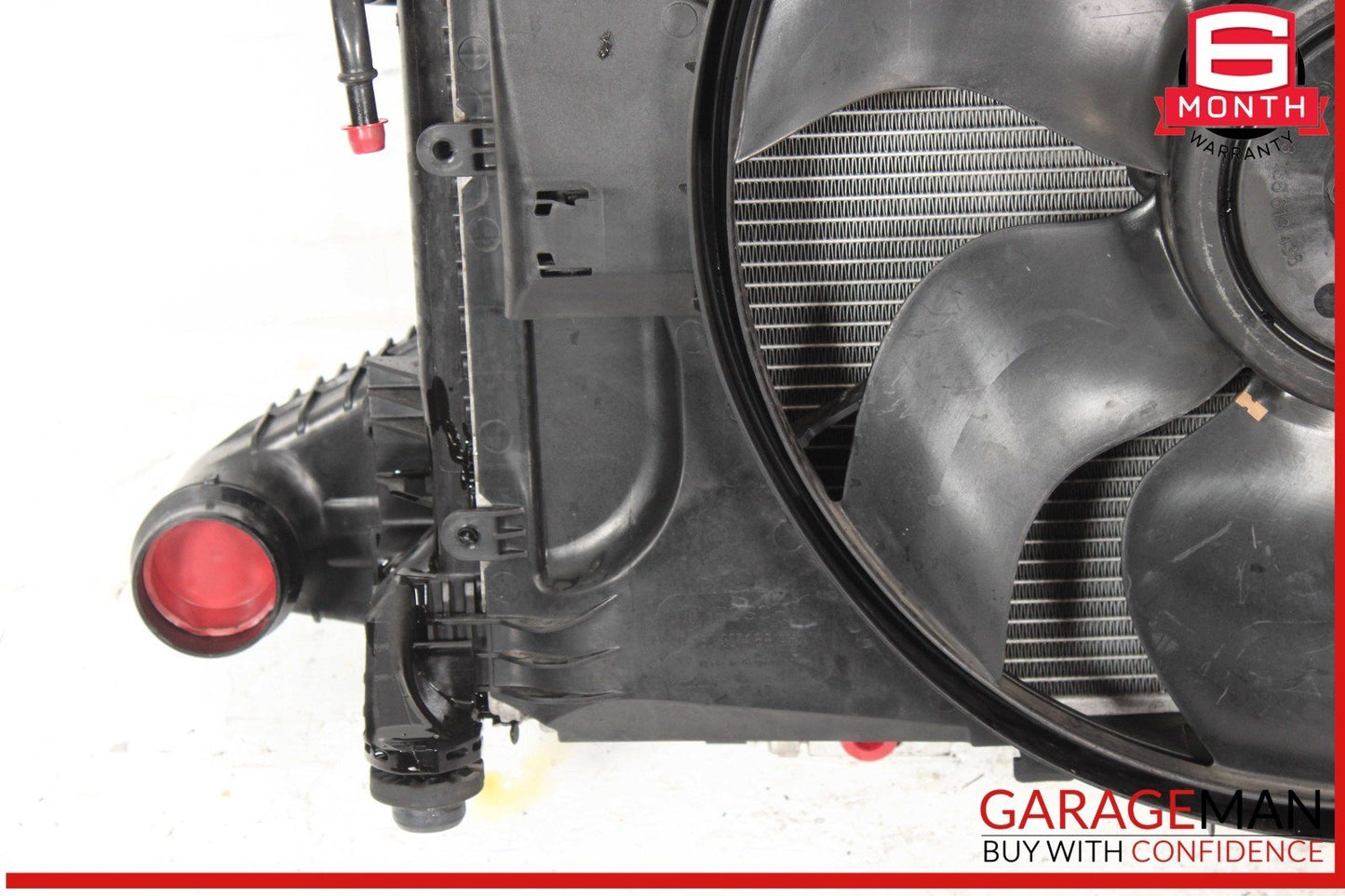 08-14 Mercedes W204 C250 E550 Engine Radiator Condenser Cooling Fan Motor Assy