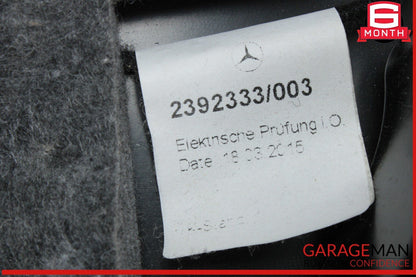 15-20 Mercedes W205 C300 C400 Dashboard Glove Box Compartment Tray Black OEM