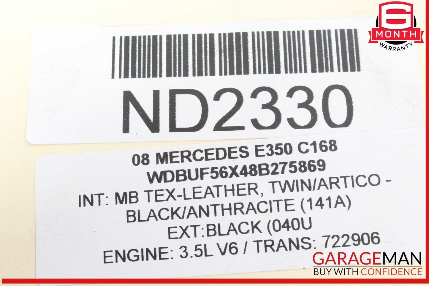 05-12 Mercedes W211 E350 C230 CLS550 SL550 Lower Oil Pan 2720100128 OEM