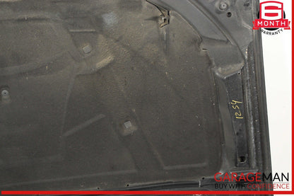 09-16 Audi S4 A4 Front Hood Shell Bonnet Panel Black OEM
