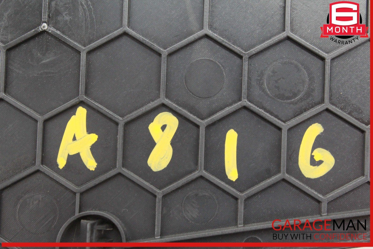 11-18 Audi A8 S8 Rear Deck Left Side Speaker Grille Cover 4H0863487A OEM