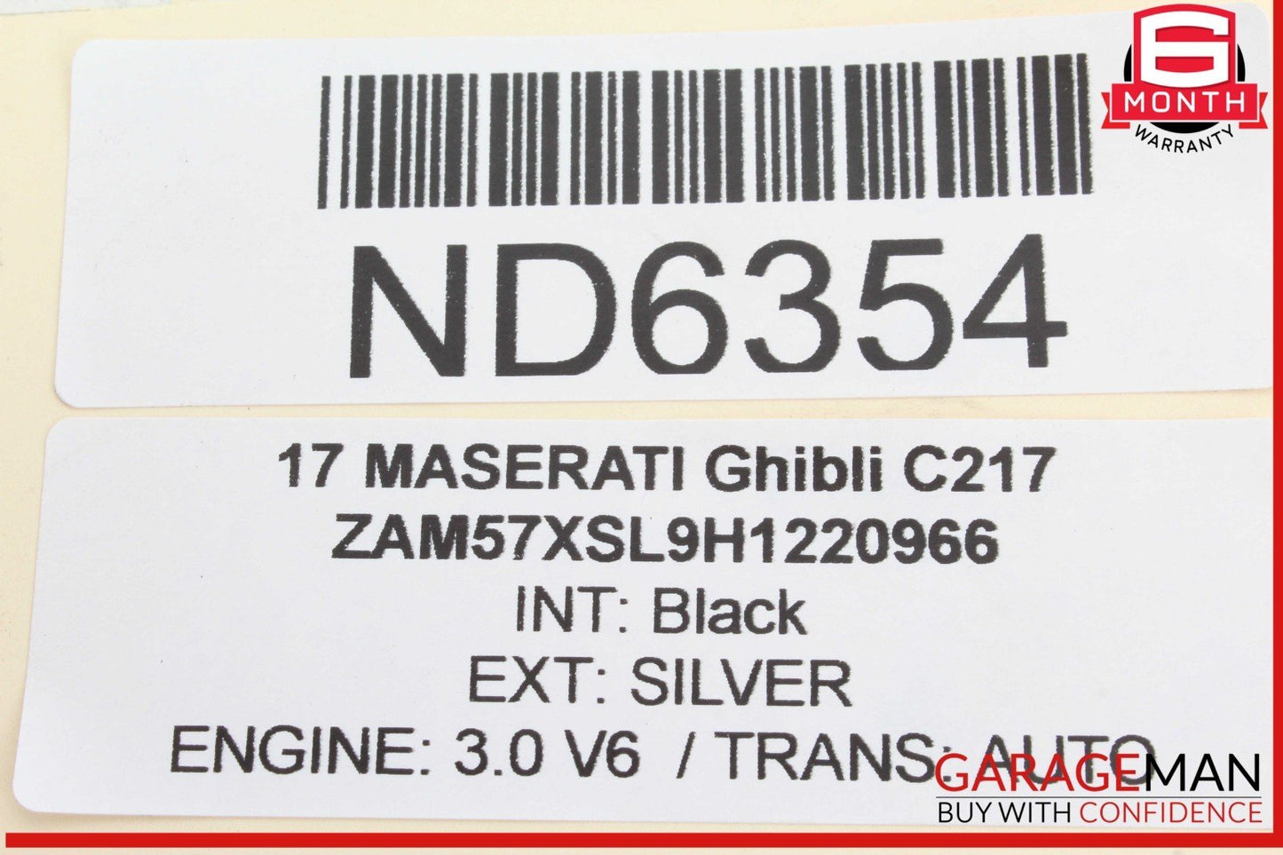 14-17 Maserati Ghibli Rear Left Driver Side Spindle Knuckle Hub Bearing OEM