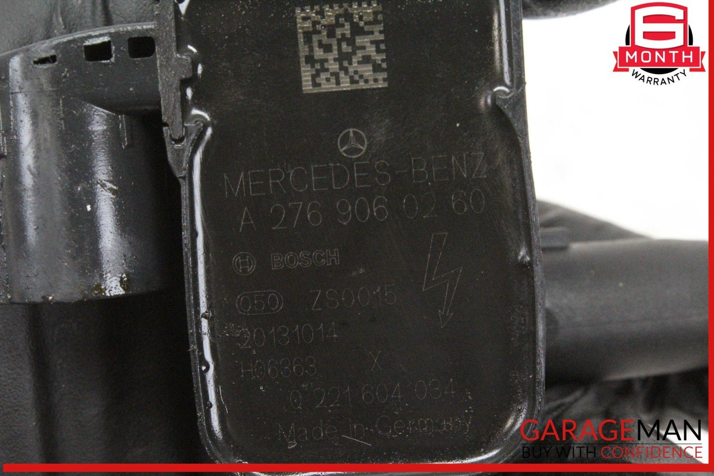 11-20 Mercedes W212 E350 Engine Ignition Coil Spark Plug Set of 6 Pc OEM