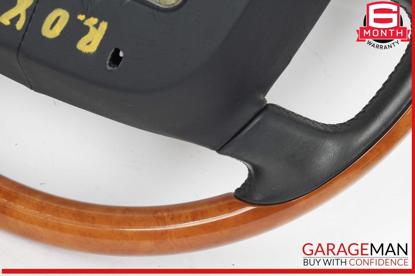 03-10 Bentley Continental GTC Front Left Driver Side Steering Wheel Wood OEM