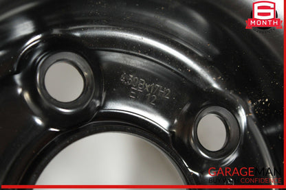 12-20 Mercedes R172 SLK350 Emergency Spare Tire Wheel Donut Space Saver 4.5Bx17