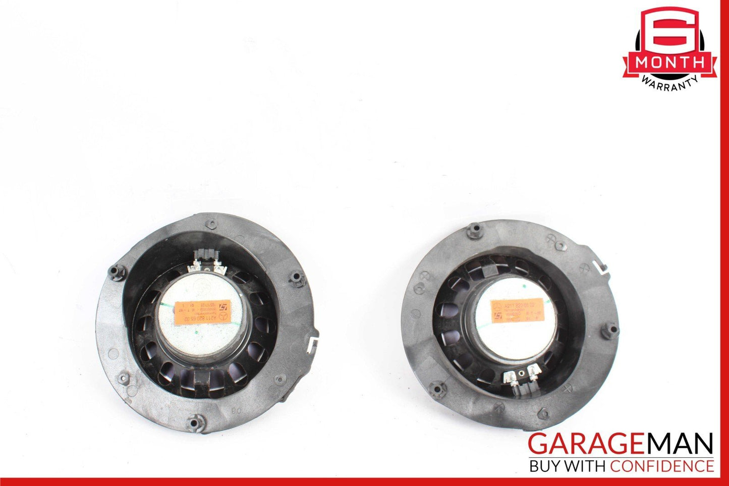 06-09 Mercedes W211 E500 E350 Front Left & Right Side Door Audio Sound Speakers