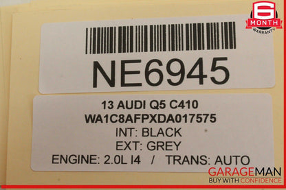 09-18 Audi Q5 SQ5 Front Left Driver Side Window Regulator Motor 8K0959801B OEM