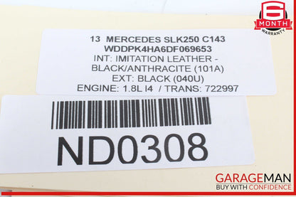 12-20 Mercedes R172 SLK250 SLC300 Convertible Top Hydraulic Pump Motor OEM