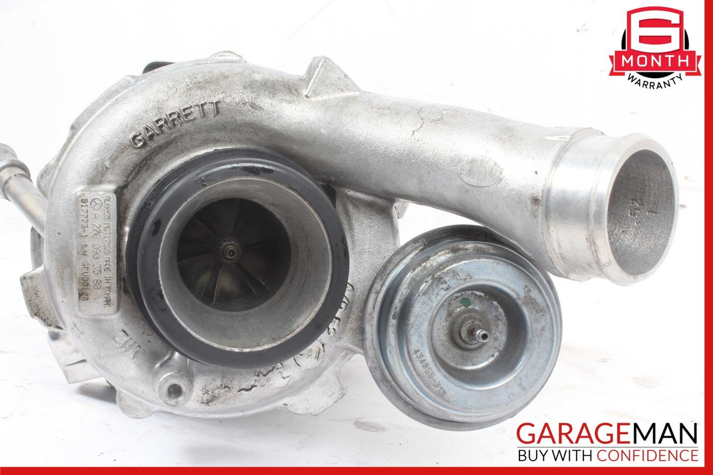 11-16 Mercedes GL450 S500 S550 4.7L Left Turbocharger Turbo Charger Manifold OEM
