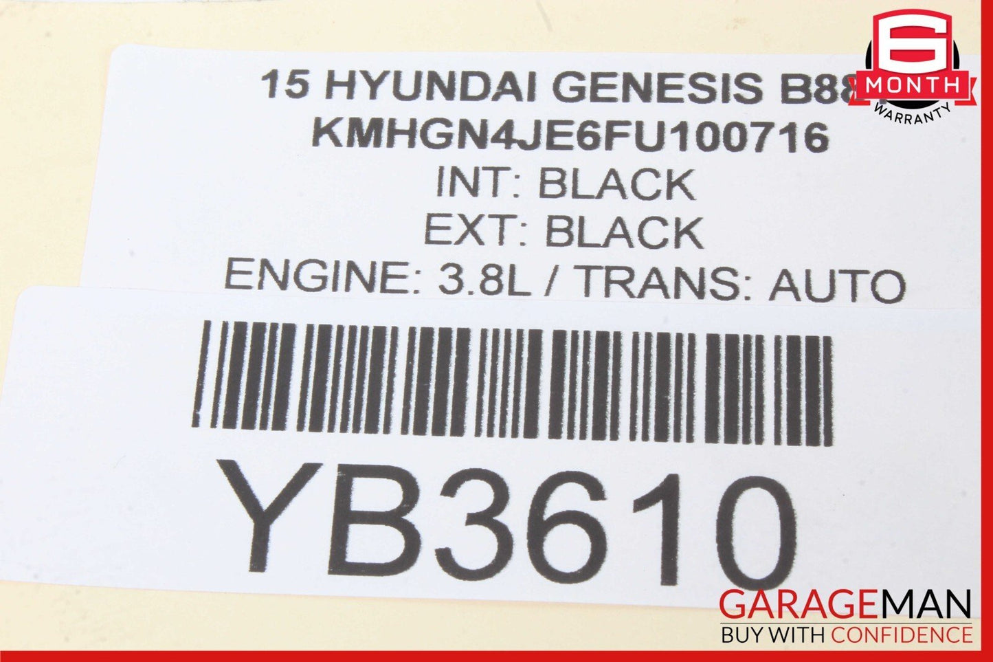 15-17 Hyundai Genesis G80 Auto Transmission Gear Shifter Selector OEM