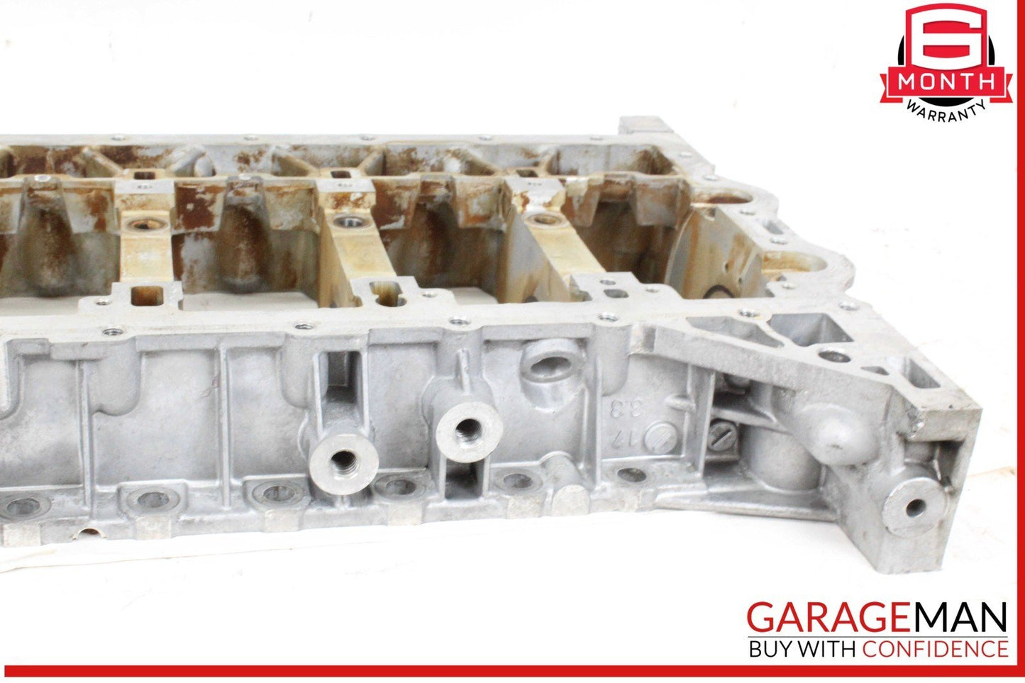 14-18 BMW X5 F15 X6 Crankshaft Crank Shaft Housing Lower Engine Block OEM