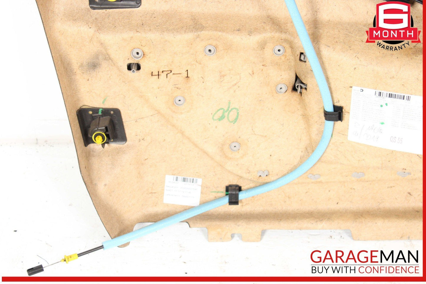 14-21 BMW i3 I01 Hybrid Front Right Passenger Side Interior Door Panel Cover OEM