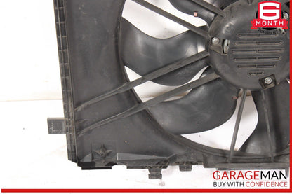 08-20 Mercedes W212 E350 C250 Engine Radiator Cooling Fan Motor Shroud Assy OEM