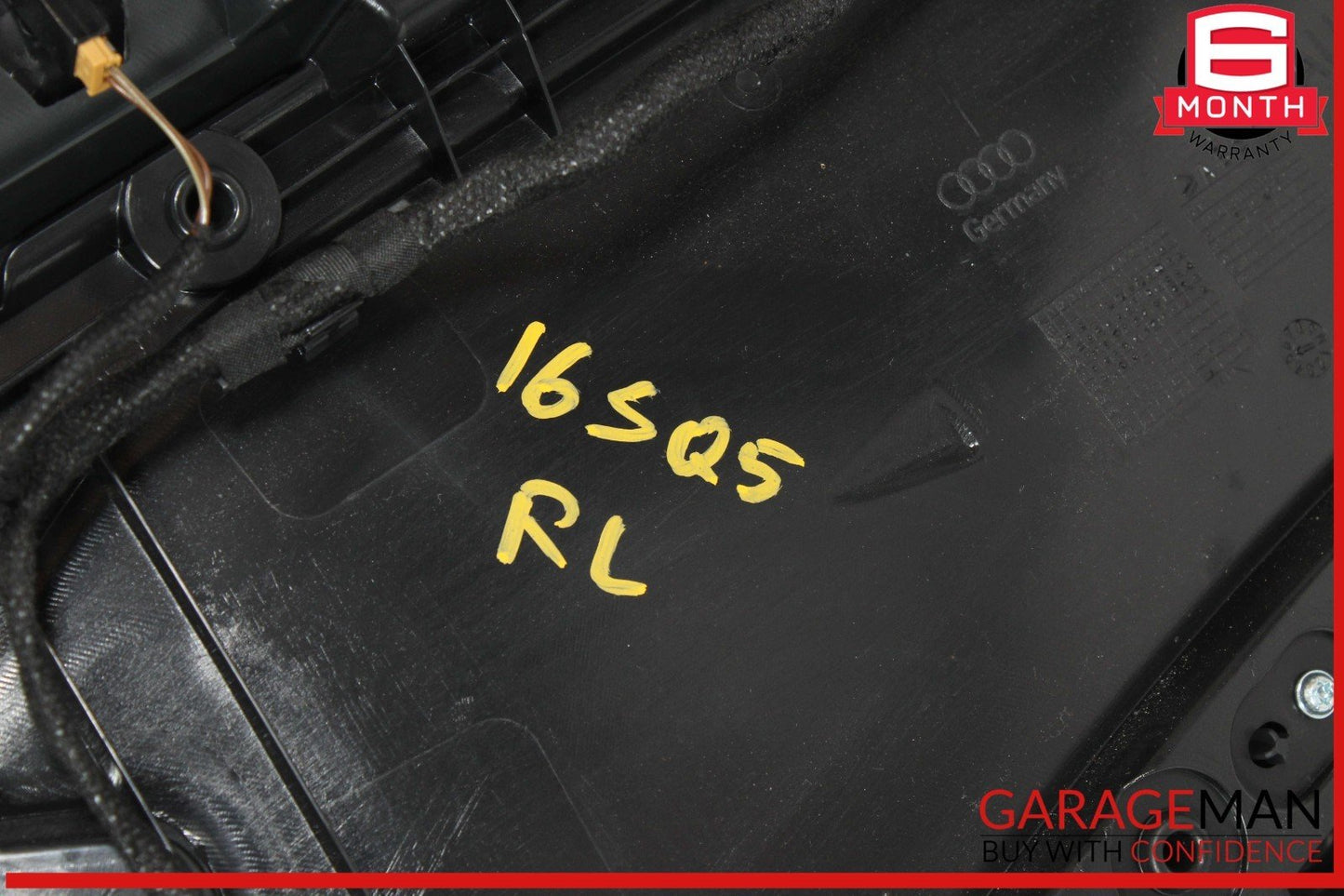 13-17 Audi SQ5 Rear Left Driver Side Interior Door Panel OEM