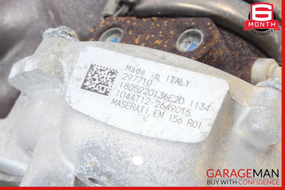 14-20 Maserati Ghibli Quattroporte Right Turbocharger Turbo Charger Manifold OEM