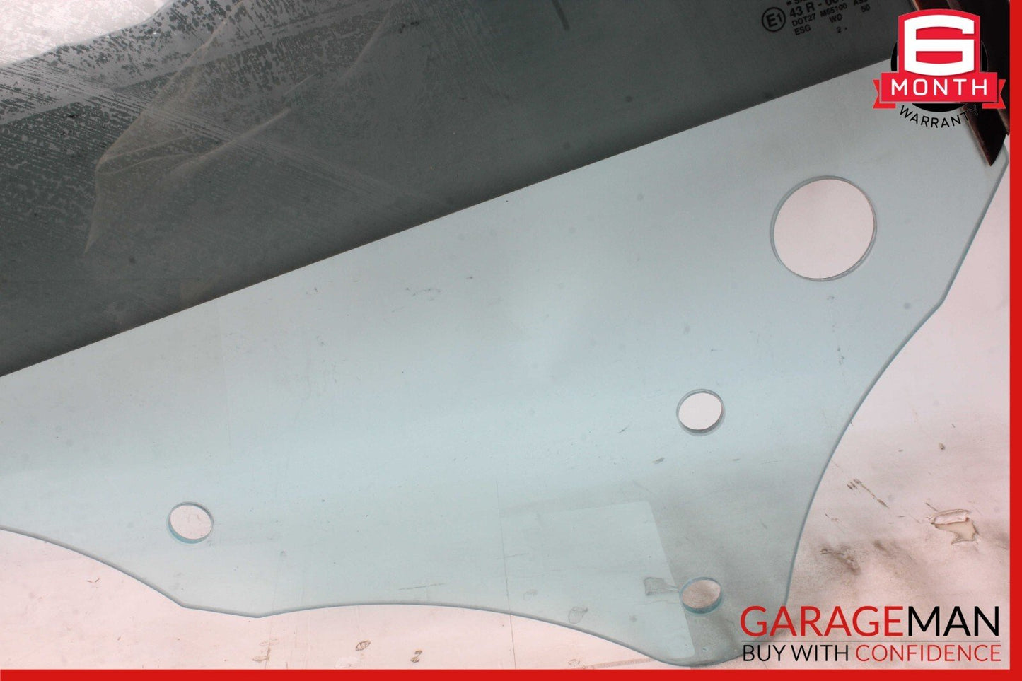03-09 Mercedes W209 CLK55 CLK63 AMG Rear Right Side Door Window Glass OEM