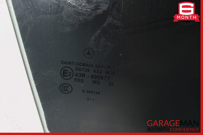 12-18 Mercedes W218 CLS550 Front Right Passenger Side Door Window Auto Glass OEM