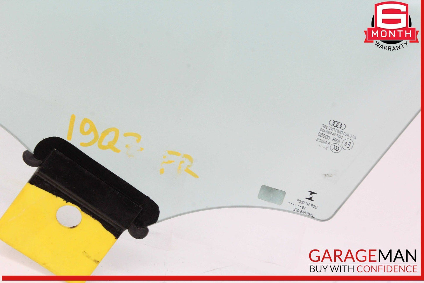 17-24 Audi Q7 Front Right Passenger Side Door Window Glass OEM