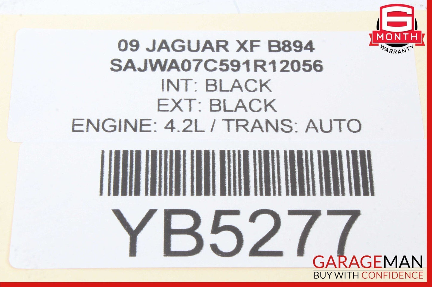 09-11 Jaguar XF Cluster Odometer Speedometer Gauge 8X2310849GH