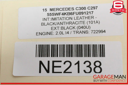 15-20 Mercedes W205 C300 Front Right Wheel Spindle Knuckle Hub Bearing OEM