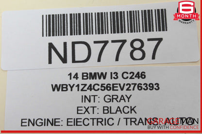 14-21 BMW i3 I01 Hybrid Front Right Side Reinforcement Bracket 6863513 OEM