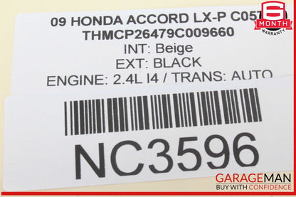08-12 Honda Accord LX-P Rear Right Side Door Lock Latch Actuator w/ Door Handle