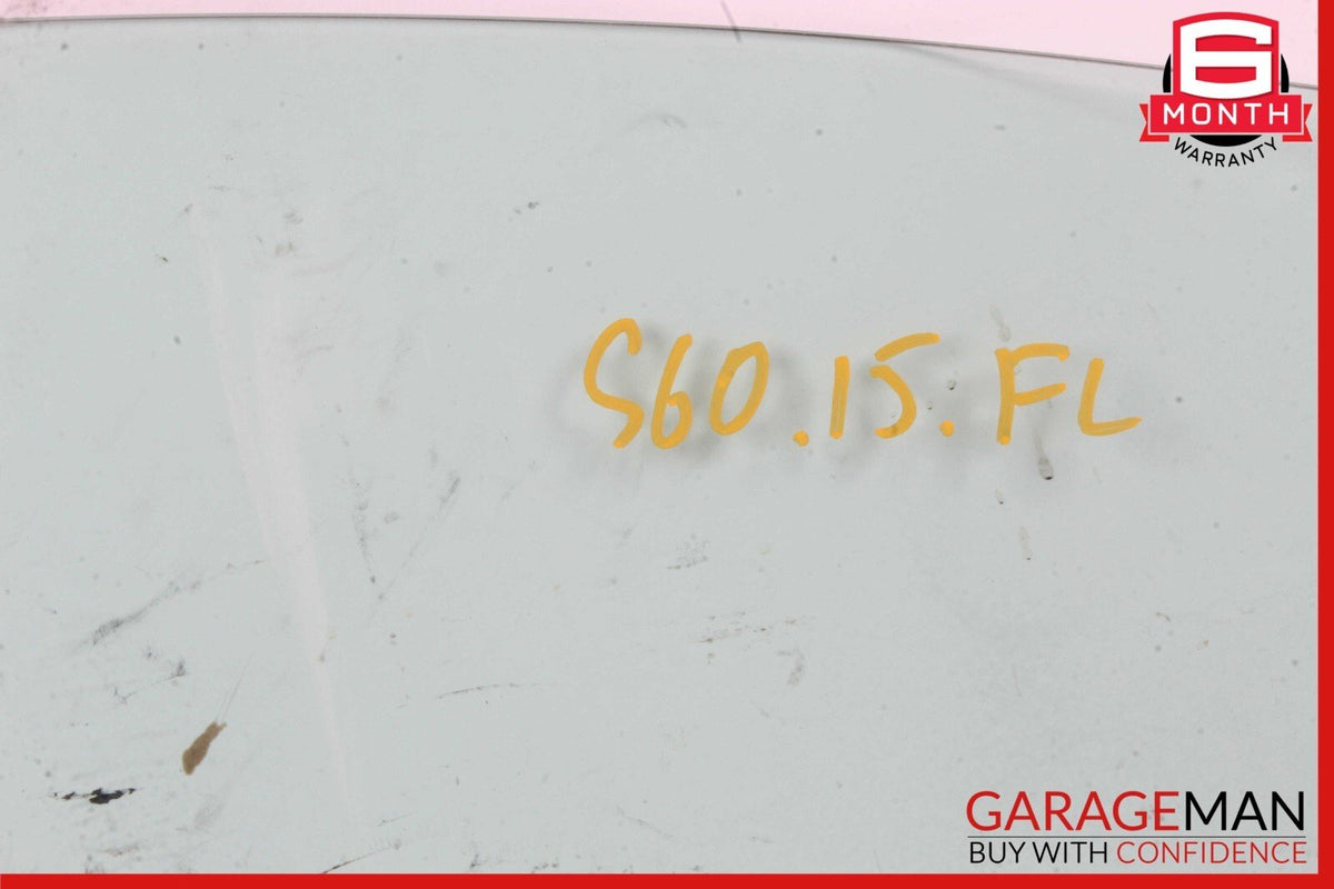 11-18 Volvo S60 V60 Front Left Driver Side Door Window Glass 31385412 OEM