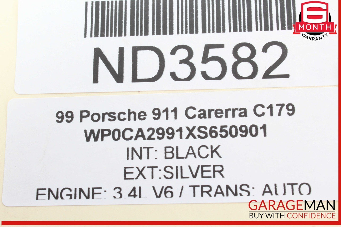 99-01 Porsche 911 Carerra Engine Exhaust Camshaft Cam Shaft 996222 OEM