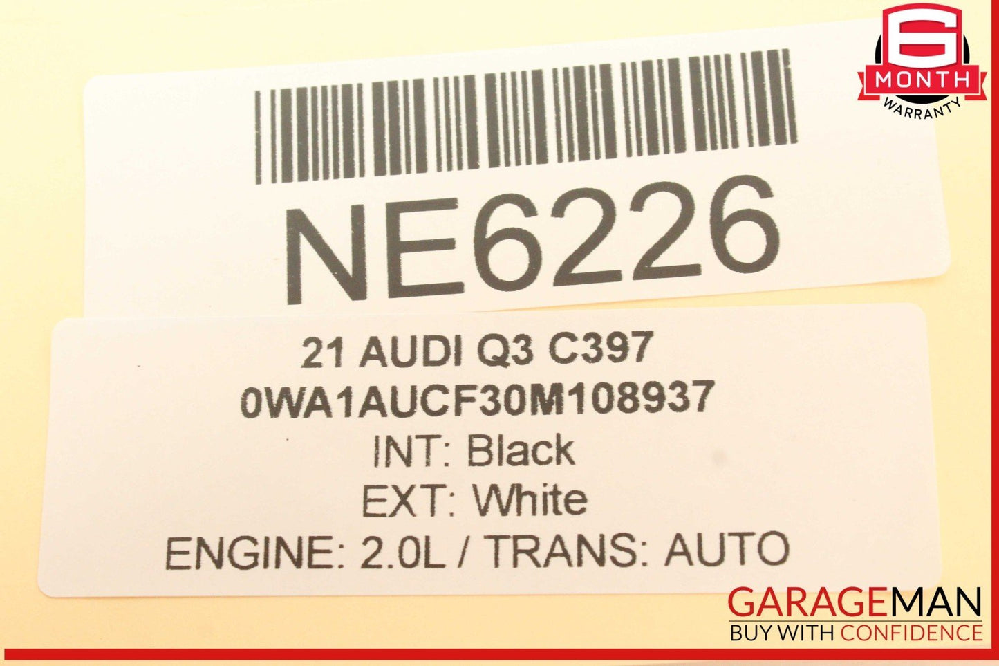 19-24 Audi Q3 A3 S3 Front Right Side Window Regulator Motor 5Q0959801C OEM